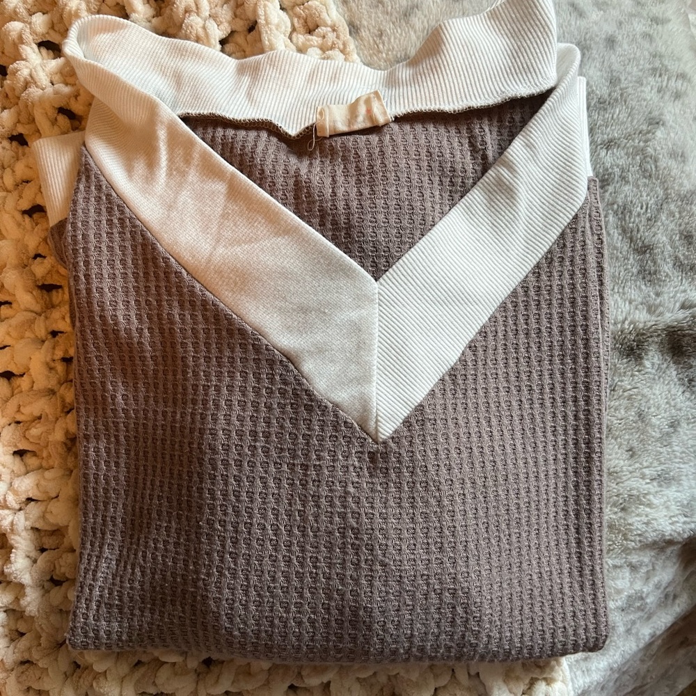 Brown Thermal Long Sleeve